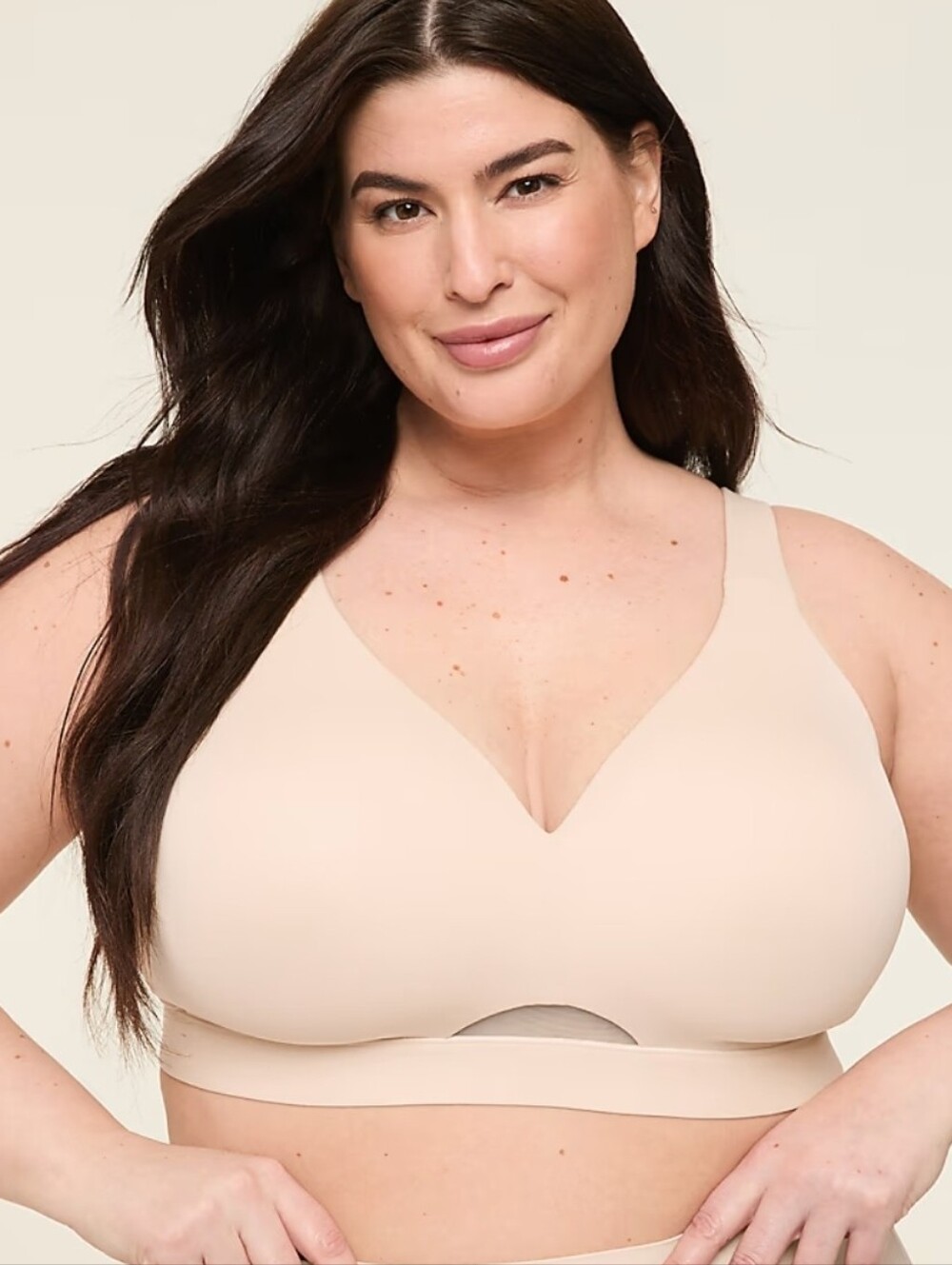 Lane Bryant Cacique Intimates Comfort Bliss Lightly Lined No Wire Bra Size 34DDD